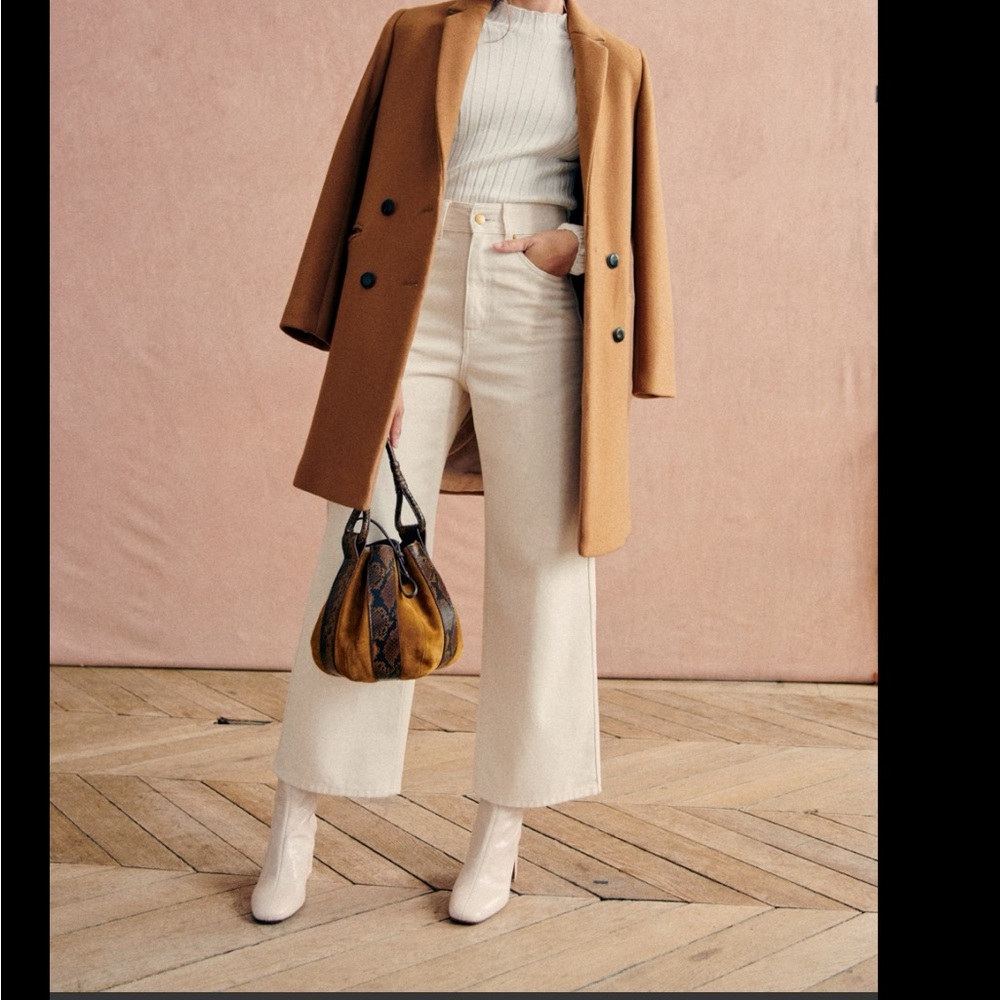 Sezane leather bag NWT - Picture 4 of 5